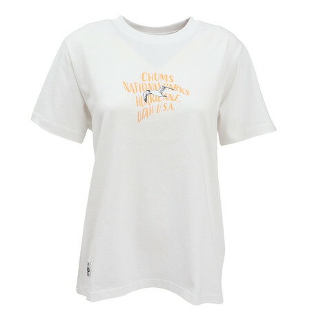 【1/1(木)限定！エントリーでポイント最大10倍キャンペーン】チャムス（CHUMS）（レディース）アンチバグ ナショナルパークス Tシャツ CH11-2510-W001
