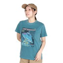 【10%OFFクーポン 9/11まで】チャムス(CHUMS)(レディース)Star Hrcn 半袖Tシャツ CH11-2529-T041
