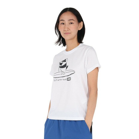 チャムス（CHUMS）（レディース）ブービー Sup ドライ Tシャツ CH11-2540-W001