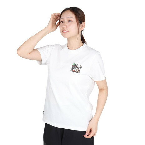 【全商品対象ポイント10倍キャンペーン・要エントリー 3/1(日)限定】チャムス（CHUMS）（レディース）かせきさいだぁ アラカルト Tシャツ CH11-2555-W001