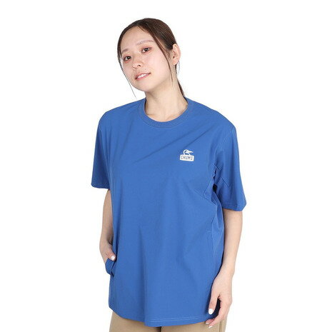 【全商品対象ポイント10倍キャンペーン・要エントリー 3/1(日)限定】チャムス（CHUMS）（レディース）エアトレイルストレッチ Tシャツ CH11-2580-A001