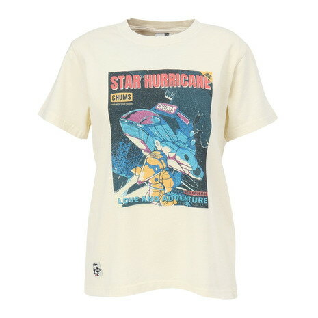 チャムス（CHUMS）（レディース）Star Hrcn 半袖Tシャツ CH11-2529-W001
