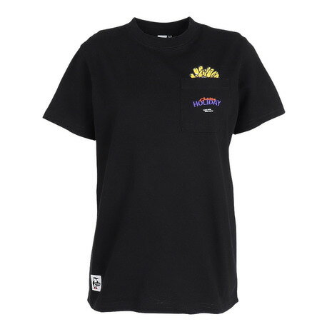 チャムス（CHUMS）（レディース）半袖 アンチバグ ファストフード ポケットTシャツ CH11-2715-K001