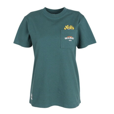 チャムス（CHUMS）（レディース）半袖 アンチバグ ファストフード ポケットTシャツ...