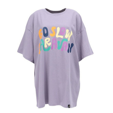 Rakuten - ゴースローキャラバン（GOSLOWCARAVAN）（レディース）USAコットン ビック半袖Tシャツ 361931 LVD