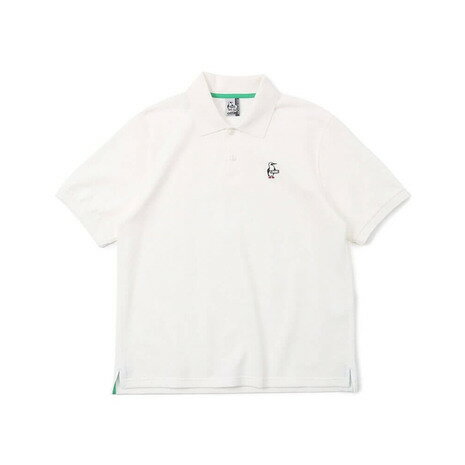 【全商品対象ポイント10倍キャンペーン・要エントリー 3/1(日)限定】チャムス（CHUMS）（レディース）半袖ポロシャツ Booby CH12-1239-W001 ホワイト