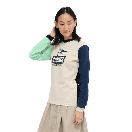 チャムス（CHUMS）（レディース）ブービーフェイス ブラッシュド ロングスリーブTシャツ CH11-2667-C110