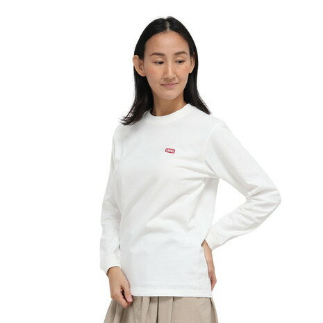 チャムス（CHUMS）（レディース）ブービーロゴ ブラッシュド ロングスリーブTシャツ CH11-2668-W001