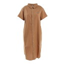 【2点5%、5点10%OFFクーポン 6/28迄】チャムス(CHUMS) ヤーンダイドシャンブレーショートスリーブドレス CH18-1197-B062 (レディース)