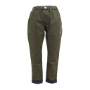 クリフメイヤー(KRIFF MAYER)(キッズ)キッズ パンツ ロールアップ配色パンツ 2237843K-69:KHAKI カーキ ストレッチ 丈調節 ウエストゴム 120 130 140 150