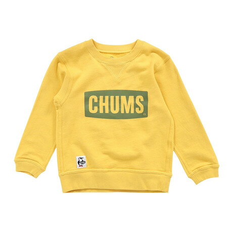 チャムス（CHUMS）（キッズ）キッズチャムス ロゴクルーネック トップ ループパイル CH20-1077-Y001