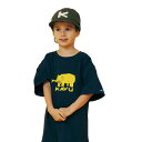 カブー(KAVU)(キッズ)ジュニア 半袖Tシャツ ハイベア Tシャツ 19821873 NVY ネイビー(4)