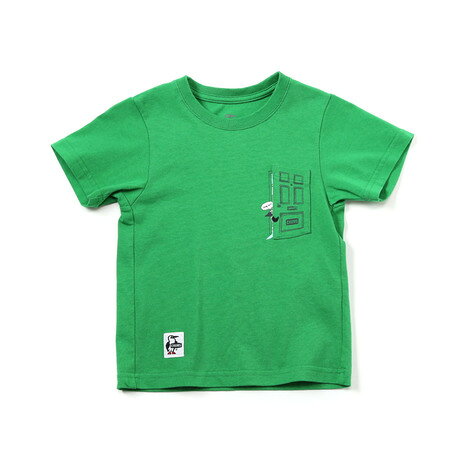 【ポイント最大10倍キャンペーン・要エントリー 3/4 20:00 - 3/11 1:59】チャムス（CHUMS）（キッズ）ジュニア ゴーアウトドアポケットTシャツ CH21-1310-M001