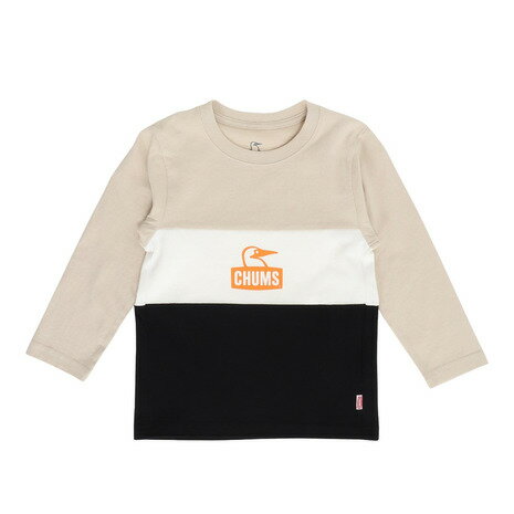 チャムス（CHUMS）（キッズ）キッズ カーンズ パネル ロングスリーブTシャツ CH21-1412-G096