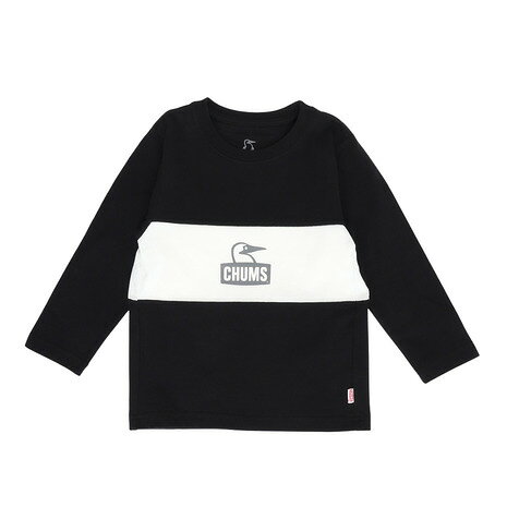 チャムス（CHUMS）（キッズ）キッズ カーンズ パネル ロングスリーブTシャツ CH21-1412-K004