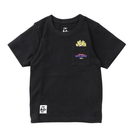 樂天商城 - チャムス（CHUMS）（キッズ）アンチバグ ファストフード ポケットTシャツ CH21-1436-K001