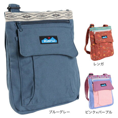 Rakuten - 【ポイント最大10倍キャンペーン・要エントリー 4/14 20:00 - 4/17 09:59】カブー（KAVU）（メンズ、レディース）ショルダーバッグ キーパー Agean 11863208