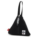 【10%OFFクーポン 9/11まで】チャムス(CHUMS)(メンズ、レディース)小物ポーチトライアングルポーチスウェット CH60-3337-K040 ブラック