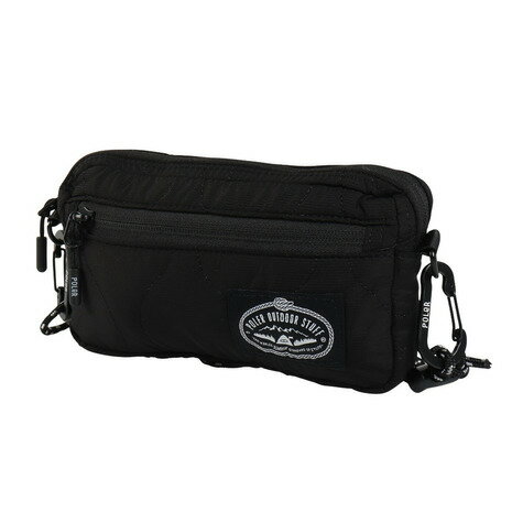 【ポイント最大10倍キャンペーン・要エントリー 5/23 20:00 - 5/27 01:59】ポーラー（POLER）（メンズ）QUILTED 2WAY ポーチ 253MCV0125-BLK 2