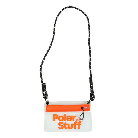 Pouch - ポーラー（POLER）（メンズ）HIGH&DRY PVC クリア モバイル サコッシュ 253MCV0119-ORG