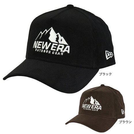 ニューエラ（NEW ERA）（メンズ、レディース）帽子 キャップ 9FORTY A-Frame Corduroy コーデュロイ マウンテンロゴ 14668958 14668960