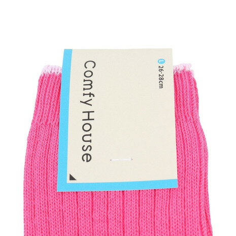 コンフィハウス（Comfy House）（メンズ）コットンリブ・ミドルクルー ソックス CH...