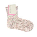 コンフィーハウス(Comfy House)(レディース)カラースラブ・ロウクルー ソックス CHM240LC1-501