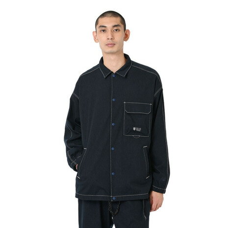 ニューバランス（new balance）（メンズ）ODジャージデニムジャケット AMJ55641NNY