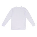クー(Coo.)(メンズ)ヒートクロス 薄手 長袖 クルーネックシャツ 891CO4GC0124 WHT S-Lサイズ 白 吸湿発熱 保温 抗菌 防臭