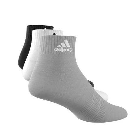 アディダス（adidas）（メンズ）クッション スポーツウェア アンクルソックス3足組...