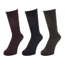 クー(Coo.)(メンズ)HEAT-X 3足組 クルー丈 ソックス BRNPURPUR 894Q4GSA0075 BRN 25-28cm 抗菌防臭(4)