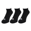 アディダス(adidas)(メンズ)クッション ローカット ソックス 3足組 EBB61-IC1332