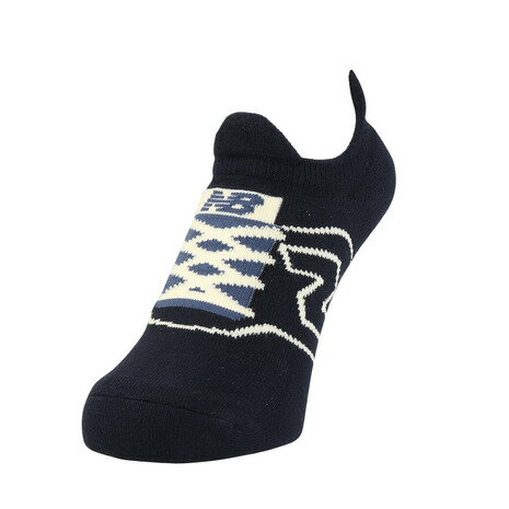 【最大10倍ポイントバックキャンペーン・要エントリー 1/9 20:00 - 1/10 23:59】ニューバランス（new balance）（メンズ）靴下 スニーカー柄パイルソックス LAS35701OTS ソックス 大人用 くるぶし丈