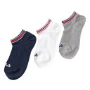 フィラ(FILA)(レディース)3足組 アンクルソックス 3520651-01-235