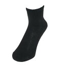 クー(Coo.)(レディース)ソックス 3足組 HEAT-X アンクル 895Q3OK0284 BLK 防寒
