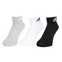 アディダス(adidas)(レディース)クッション スポーツウェア アンクルソックス3足組 EBB63-IC1281