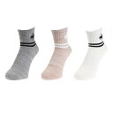 ルコックスポルティフ(lecoqsportif)(レディース)3Pショートソックス QMAVJB20 IBG