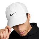 ナイキ(NIKE)(メンズ)ドライフィット アンストラクチャードクラブ キャップ FZ7096-100 白
