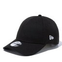 ニューエラ(NEW ERA)(メンズ、レディース)帽子 9FORTY ベーシック キャップ 14525032 56.8-60.6cm 黒