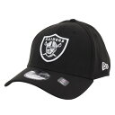 ニューエラ(NEW ERA)(メンズ、レディース)39THIRTY ラスベガス・レイダース ブラック×チームカラー 13552134 帽子 大きいサイズ