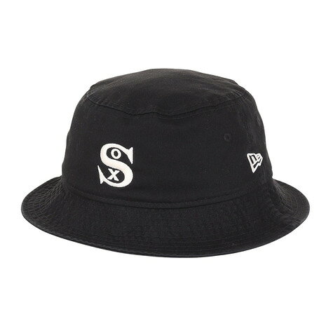 Rakuten - ニューエラ（NEW ERA）（メンズ、レディース）帽子 バケット01 ハット シカゴ・ホワイトソックス クーパーズタウン ブラック 14109608