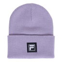 フィラ(FILA)(レディース)ニット帽 ニットワッチ 12731300685980 防寒 フリーサイズ 紫