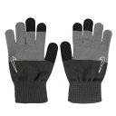 ナイキ(NIKE)(メンズ、レディース)手袋 ニット テック&グリップ グローブ 2.0 防寒 CW1038-072 S-Lサイズ タッチスクリーン対応