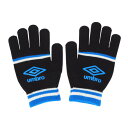 アンブロ(UMBRO)(メンズ)手袋 ニットグローブ UUAYJD54 BKBL