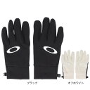 オークリー(OAKLEY)(メンズ)手袋 ラチチュード フリース グローブ S-Lサイズ FOS901342 スマホ対応 黒 白