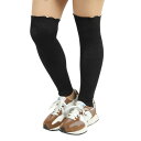 クー(Coo.)(レディース)レッグウォーマー 裏側シルク 901Q3OK0327 BLK 防寒 黒