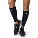 アンダーアーマー(UNDER ARMOUR)(メンズ、レディース)UAアイソチル カフスリーブ 両脚用 黒 S〜LL 1378259 001 ふくらはぎ サポー...