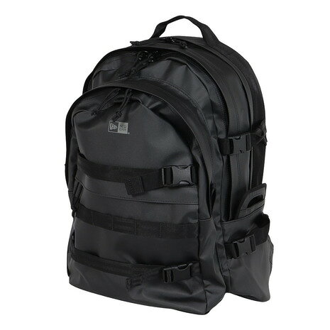 Day Pack, Backpack - ニューエラ（NEW ERA）（メンズ、レディース）リュック キャリアパック シンセティックレザー 黒 35L 14750920 デイバッグ バックパック 大容量