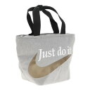 ナイキ(NIKE)(メンズ、レディース)ランチトート LOGO FUEL ランチトートバッグ グレー 9A2870-042 保冷