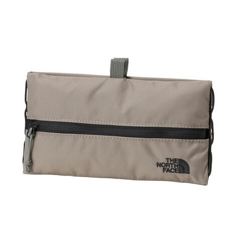 ザ・ノース・フェイス（THE NORTH FACE）（メンズ、レディース）ポーチ ビルビーフラットポーチL ブラウン NN22605 MR 長方形 Lサイズ